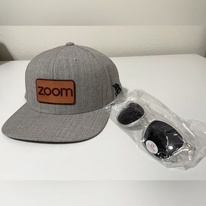 Zoom Adjustable Hat with Sunglasses